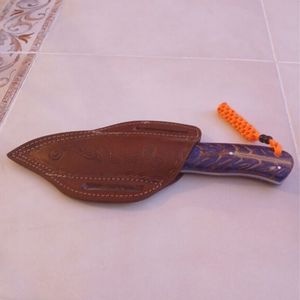 Cuchillo Bowie Personalizado al por Mayor, Cuchillo de Caza de Hoja Fija Hecho a Mano para Acampar, Aventuras al Aire Libre, Bushcraft y Colección - Product Image 3