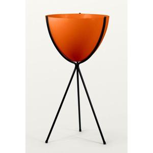 Jardinière en métal avec support trépied, revêtement noir, résistant à la rouille, support de plante durable, écologique, support de plante en métal, décoration intérieure - Product Image 5