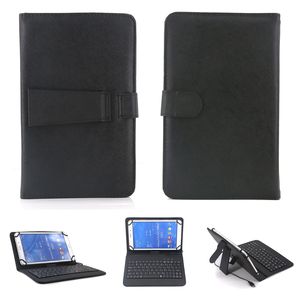 Custodia universale in pelle da 11 pollici con tastiera cablata Type-C, custodia smart in PU da 7 pollici per tablet Kindle 12.9 pollici - Ordini a ritiro in negozio - Product Image 2