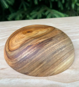 Tazón de Madera – Tazón Profundo para Comida, Tallado a Mano – Plato de Servir de Madera – Decoración Rústica para Cocina - Product Image 4