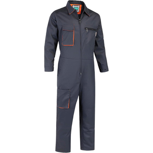 Hi Vis Polyester Unisex Work Coverall Reflective Safety <b>Overall</b> Oeko-Tex Certified Industrial Jumpsuit Needle Detection - Product Image 1