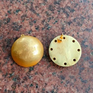 Metal Craft Trade Quality Brass <b>Earrings</b> <b>Industrial</b> Grade Brass <b>Earrings</b> Solid Finish Wholesale Factory Price Brass <b>Earrings</b> - Product Image 5