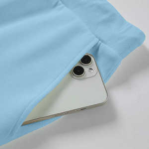 Conjunto de Sudadera Corta Unisex para Hombre, con Logotipo Personalizado, Sudadera con Capucha y Pantalones Cortos Ecológicos, Antibacterianos, Transpirables, Ropa Urbana de Invierno - Product Image 3