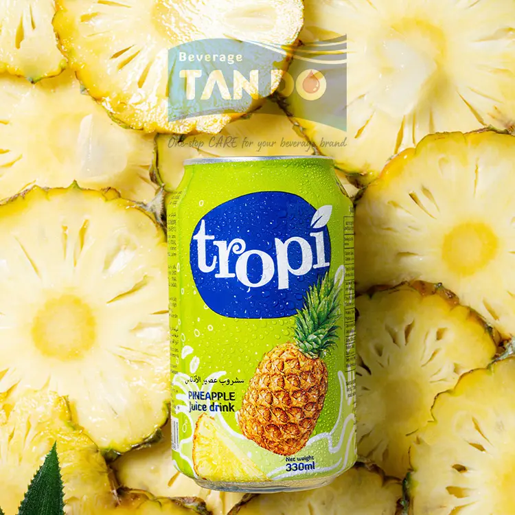 Suco de fábrica sem adição de açúcar, suco de frutas da marca Tropi, bebidas com sabores tropicais 330ml, melhor preço agora