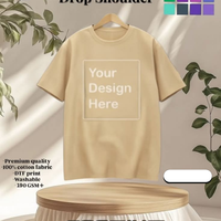 T-shirt personnalisé 100% coton respirant, tee-shirt imprimé à manches courtes, col rond, vêtements décontractés pour hommes, impression numérique, lavable
