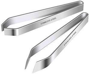 Ensemble de pinces à sourcils en acier inoxydable sans soudure, étui en PU, pointes inclinées, pointe fine, pinces de précision durables, pinces classiques - Product Image 6