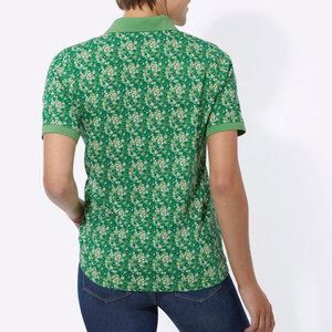 Polos de cuello vuelto de calidad premium, corte regular, para mujer, precio asequible, fabricados en fábrica, polo sublimado para mujer - Product Image 2