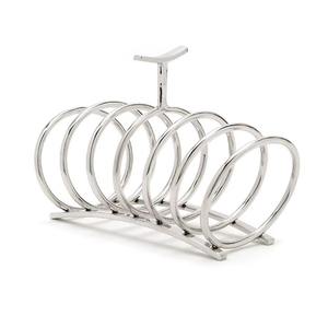 Modern Stainless Steel Toast Holder Keeps Slices <b>Standing</b> Upright Air Circulation Prevents Soggy Slices-Durable Multifunctional - Product Image 2