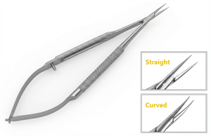 Pince à épiler de précision à 11 pointes pour microscopie, à pointe droite extra-affûtée en alliage, pour alliage de 0,15 mm à tête droite - Product Image 4