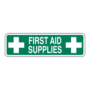 Étiquettes adhésives Brady pour fournitures de premiers secours, identification industrielle durable pour zones de sécurité et équipements médicaux - Product Image 3