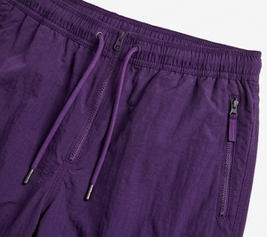 Pantalones de chándal de nailon de marca privada, pantalones cargo oversize tipo paracaídas, ligeros, cortavientos, estilo urbano, fabricante OEM ODM - Product Image 4