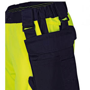 Men's High Quality 100% Cotton Reflective Safety <b>Cargo</b> <b>Work</b> Pants Protective Workwear Construction Workers Flat Outdoor Hiking - Product Image 5