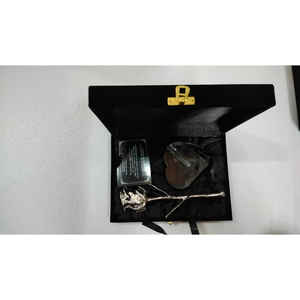 Rosa de oro de 24k bañada en oro, flor natural real con caja de regalo de lujo y rosa preservada para regalo del Día de la Madre, Día de San Valentín, caja de boda - Product Image 5