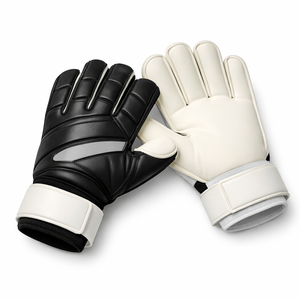 Training and <b>Match</b> Goalkeeper Gloves with Non Slip Latex Palm Shock Absorption and <b>Long</b> Lasting Comfort - Product Image 2