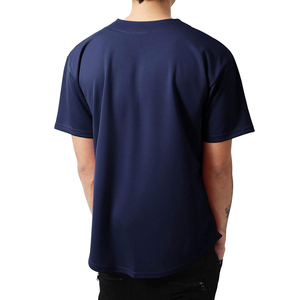 เสื้อเบสบอลแบบยูนิเซ็กซ์คุณภาพสูงสั่งทำได้ ระบายอากาศ แห้งเร็ว ผลิตจากโพลีเอสเตอร์ 100% รับผลิตเสื้อผ้ากีฬาแบบ OEM พร้อมพิมพ์โลโก้ตามสั่ง - Product Image 4