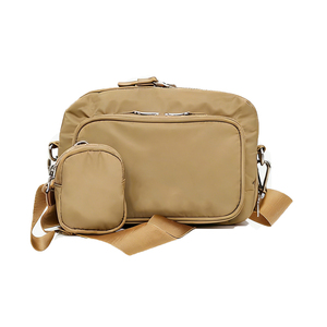 Bolso Bandolera Unisex de Nailon con Cierre de Cremallera, Color Verde Oliva, Estilo Práctico para Uso Diario, de Día y de Noche, para Mujer - Product Image 3