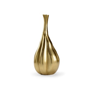 Elegante florero de acero, accesorio de decoración para el hogar contemporáneo, adecuado para arreglos florales frescos o artificiales en mesa. - Product Image 5