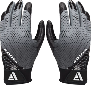 Guantes de Bateo de Béisbol con Colores Personalizados, 100% Cuero Genuino, Dedos Completos, Cómodos, Duraderos, Agarre Profesional, Antideslizantes, con Cierre de Gancho y Bucle - Product Image 2