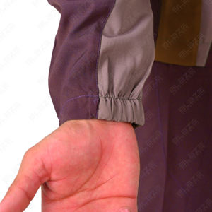 Vêtements de sport pour hommes deux pièces avec logo personnalisé et bloc de couleurs pour jogging, survêtement à rayures latérales réfléchissantes, survêtement pour hommes - Product Image 5