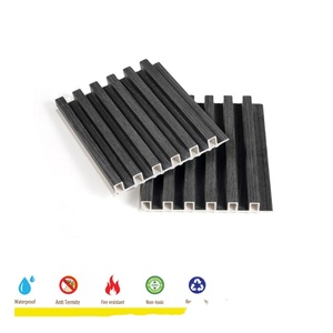 UDK Factory Price Cheap Fast Install 50cm*50cm Geometric Modern Waterproof 3D PVC Wall Panel Embossed <b>Sofa</b> Background Matte - Product Image 5