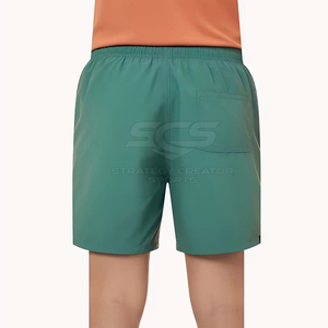 Shorts en coton pour homme, impression personnalisée du logo, taille adulte, fabrication pakistanaise. - Product Image 3