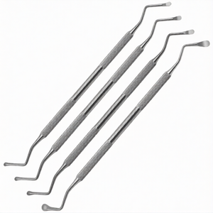 Ensemble de curettes Lucas à double extrémité # 85 # 86 # 87 # 88 Instruments chirurgicaux dentaires manuels en acier inoxydable, outils parodontaux - Product Image 1