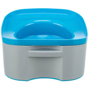 Bouteille d'eau de voyage 21 11 21 cm gris foncé bleu pétrole - Product Image 3