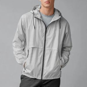 Chaquetas Casuales Impermeables para Hombre, Ropa Exterior con Cierre, Chaqueta de Lluvia de Moda Urbana, Chaqueta Cortavientos Cálida para Hombre - Product Image 2