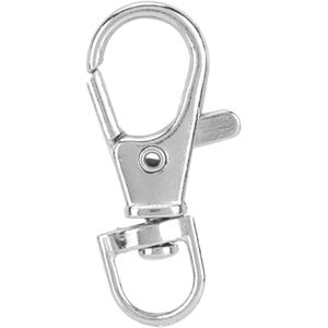 12 Pezzi Chiusure per Gabbie di Cani e Gatti 1.4x0.6in, Clip per Gabbie di Uccelli e Rettili, Chiusure per Animali Domestici - Product Image 1