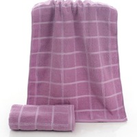 Ensemble de serviettes de bain douces et absorbantes avec logo personnalisé pour la maison et l'hôtel à bas prix