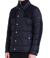 Chaqueta acolchada para hombre, moda de invierno, chaqueta de burbujas