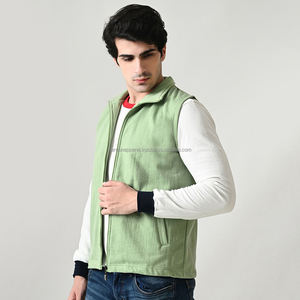 Nardon Apparel Classic Series Automne Hiver Veste polaire pour homme Col montant 265g Veste polaire à poignets élastiques pour homme - Product Image 4