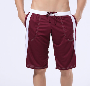 Shorts de sport légers pour homme, couleur unie, pour la course à pied, la gym et la remise en forme - Product Image 1