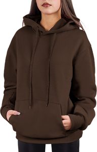 Sudadera con Capucha Unisex Más Vendida en 2026, Sudadera de Algodón y Felpa, Diseño de Bolsillo de Color Sólido, Corte Regular, Sudadera Informal para Otoño - Product Image 5