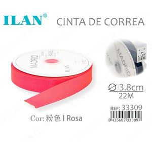 Ilan Cinta De Correa Rosa 3.8cm X 22m <b>Webbing</b> For Leash - Product Image 3