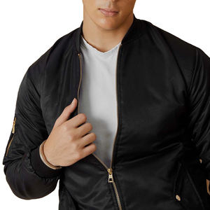 High Quality Zipper Style Waterproof Bomber <b>Jackets</b> 2026 Latest Design 100% Polyester Fabric Stand Collar Men's Bomber <b>Jackets</b> - Product Image 6
