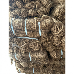 Natural Brown Coir Rope Yarn <b>Strong</b> Coconut Fiber <b>String</b> Eco Friendly Anti-Bacteria Raw Twisted Cord Gardening Agriculture - Product Image 1