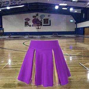 Uniformes de Porristas para Niñas BEMORE SPORTS de Alto Rendimiento y Personalizados, Top Corto y Falda con Sublimación Elástica - Product Image 3