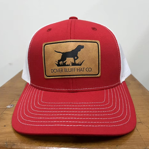 Casquettes de camionneur à 5 panneaux pré-courbés avec patch logo tissé et broderie 3D personnalisée, style mode, extérieur, décontracté, fabriqué au Vietnam - Product Image 1