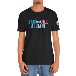 T-shirt graphique noir pour anciens étudiants, en coton doux, col rond, manches courtes, vêtement décontracté pour tous les jours - Product Image 1