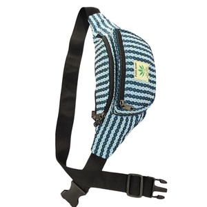 Practical Eco-friendly Handmade Sustainable Cotton Fanny Pack Ladies <b>Unique</b> Bohemian Patterns Fashionable ZIP Closure Chest <b>Bag</b> - Product Image 4