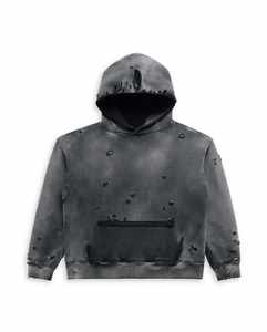 Sudadera con Capucha para Hombre Nesta Sports, Estilo Vintage, Lavado Ácido, Felpa Francesa de 450 g/m² - Product Image 1