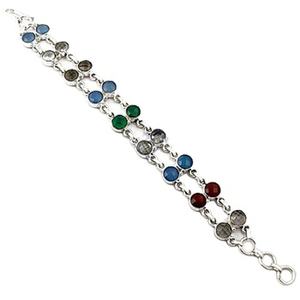 New Fashion Multi <b>Stone</b> <b>Bracelets</b> for Women Daily Wear Precious <b>Stone</b> <b>Bracelets</b> for Girls Casual Wear Mix <b>Stone</b> <b>Bracelets</b> - Product Image 2