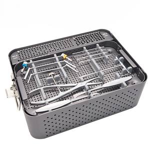 Kit de Instrumentos para Cirugía Ortopédica de Fragmentos Grandes, Placa de Bloqueo Óseo y Tornillos, Herramientas de Acero Inoxidable con Caja de Esterilización - Product Image 4