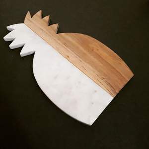 Tabla de cortar de mármol y madera de diseño elegante a un precio muy razonable - Product Image 4