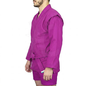Ensemble veste et short d'entraînement d'arts martiaux Sambo pour adultes, tissu respirant, conception haute résistance pour l'académie - Product Image 4