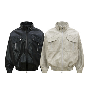 Vente directe d'usine - Manteau d'hiver pour homme, doublé de fourrure et en polaire, veste de travail, costume en coton - Product Image 4