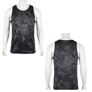 Camiseta sin mangas para hombre al por mayor, personalizada, para correr, de secado rápido, de malla, para entrenamiento deportivo, con etiqueta privada. - Product Image 1