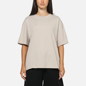 เสื้อยืดคอตตอนโอเวอร์ไซส์แบบยูนิเซ็กซ์ พิมพ์ลายกราฟิกคุณภาพสูง 100% ทรงหลวม ไหล่ตก ผ้าหนา เหมาะสำหรับงานซับลิเมชั่น สไตล์ลำลอง - Product Image 1