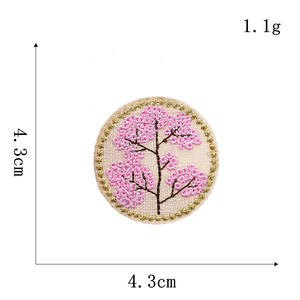 Parches Termoadhesivos de Fieltro No Tejido Bordados a Mano de Alta Calidad con Logotipo Personalizado, Etiquetas con Forma de Marca, Tiempo de Entrega de Muestra de 7 Días - Product Image 6
